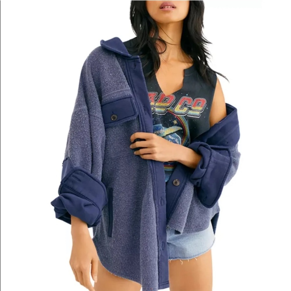 NWT FP Ruby Jacket In Indigo